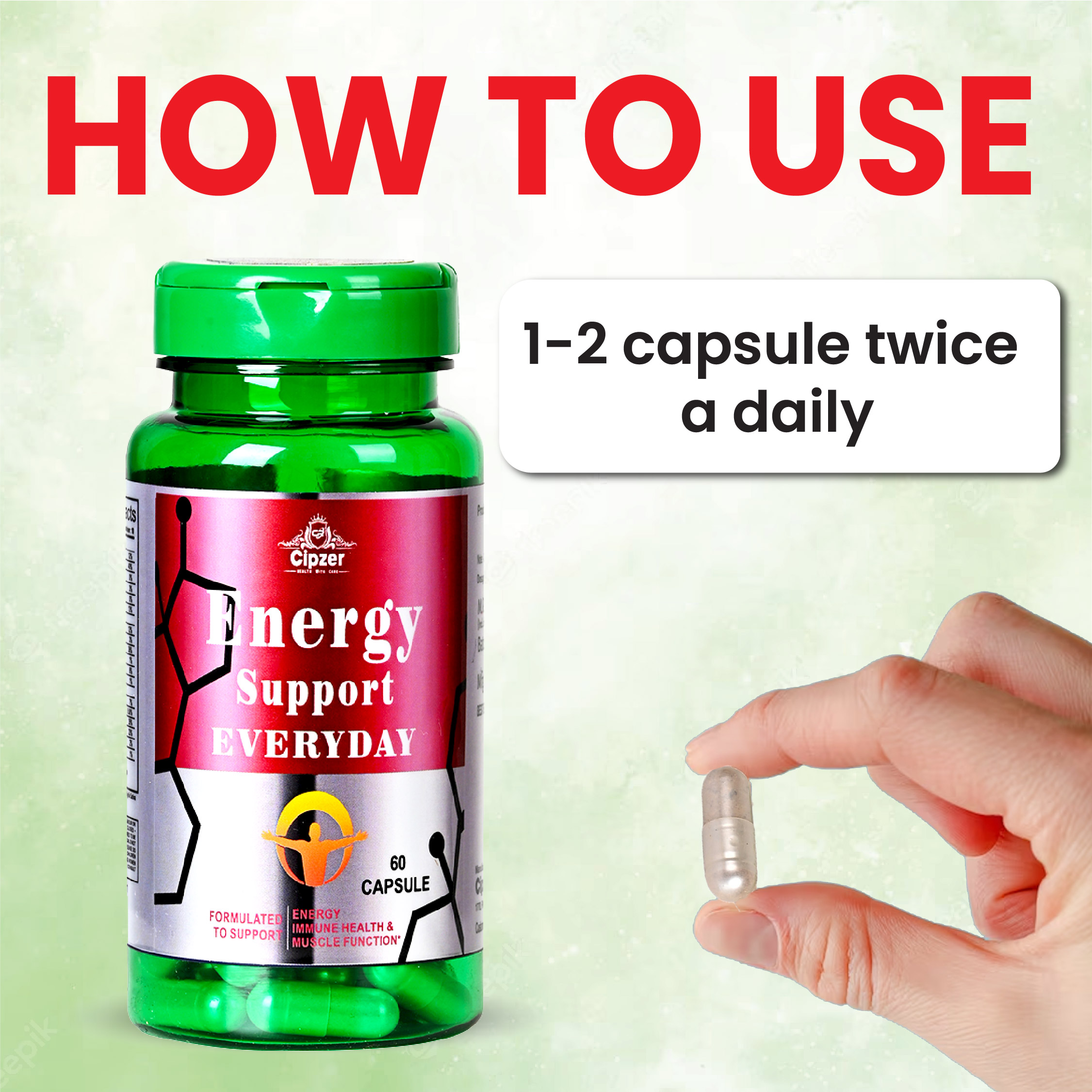 energy supprot capsuel 10