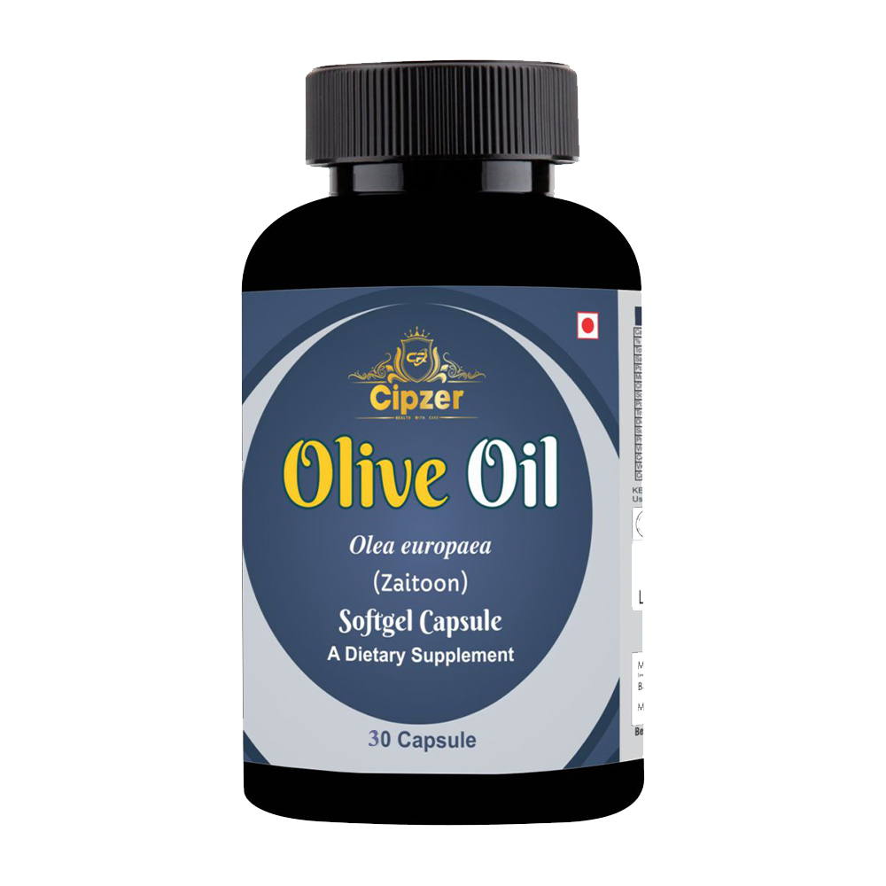 Olive oil softgel capsule