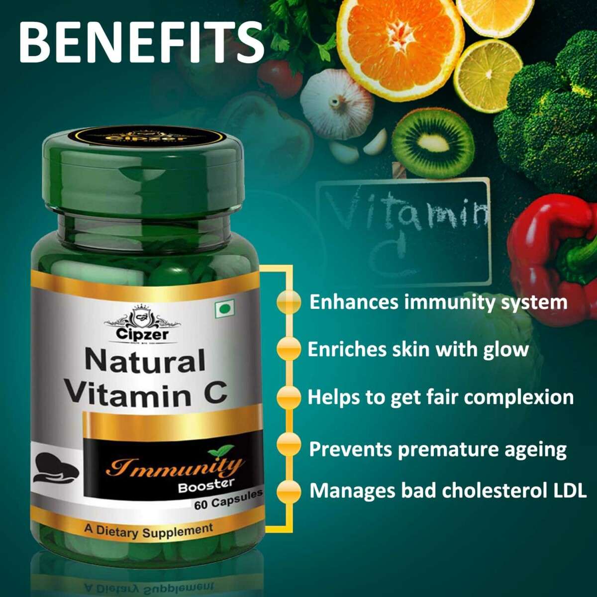 Natural Vitamin C Capsule